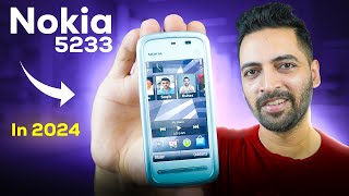 Unboxing the Nokia 5233 in 2024  A Retro Tech Review [upl. by Kiryt]