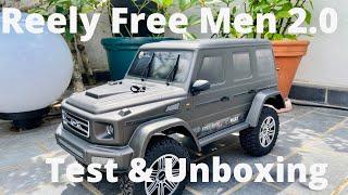 Reely Free Men 20 110 RC Crawler Scaler  Test Review Unboxing [upl. by Akinoj761]