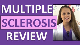 Multiple Sclerosis Nursing  Multiple Sclerosis Treatment Symptoms NCLEX Review [upl. by Ahsekim341]