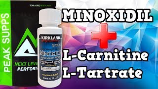 HOW TO Mix Minoxidil W LCarnitine LTartrate For Hair  Beard Growth  TheBeardNeceessities [upl. by Niuq]