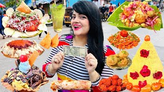 Rs 500 Street Food Challenge  Mumbai Food Challenge [upl. by Rengaw]