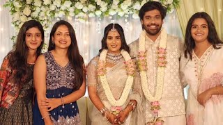 BHARATHI KANNAMMA SERIAL ANJALI ENGAGEMENT VIDEO ❤ [upl. by Aihsenot]