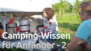 Wohnwagen und Wohnmobil parken und richtig ausrichten  Camping Anfänger Workshop Teil 2 [upl. by Chui748]