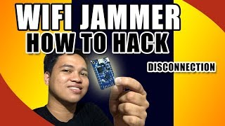 HOW TO MAKE WIFI JAMMER USING NODEMCU  TAGALOG FULL TUTORIAL [upl. by Nayrbo]