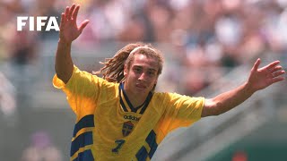 🇸🇪 Henrik Larsson  FIFA World Cup Goals [upl. by Merp]