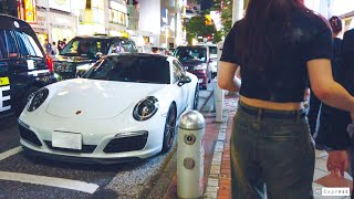 Night walk Shibuya 703 Tokyo 【4K】 [upl. by Rastus]