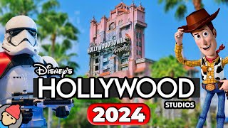 Disneys Hollywood Studios Rides amp Attractions 2024  Walt Disney World [upl. by Alyak]