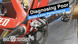 How to diagnose poor brake lever cable performance on any bike [upl. by Enrobialc162]