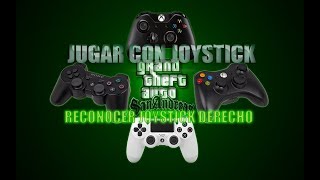 Jugar GTA San Andreas con mando de Xbox 360PS3 y hacer que reconozca el joystick derecho [upl. by Tony]