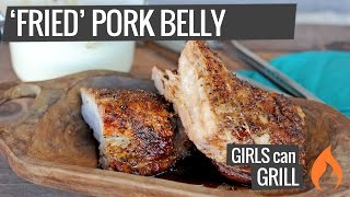 How to Fry Pork Belly in an OilLess Turkey Fryer [upl. by Dera]