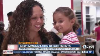 New immunization required for Nevada students next school year [upl. by Nalak]