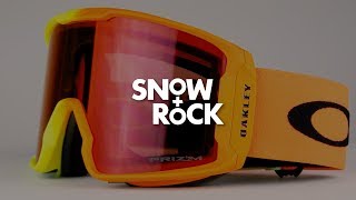 Oakley Line Miner Harmony Fade 2018 Ski amp Snowboard Goggle by SnowRock [upl. by Dine643]