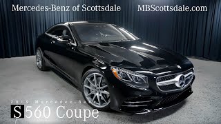 Stunning  2019 MercedesBenz S 560 4MATIC® Coupe review from MercedesBenz of Scottsdale [upl. by Lamaj236]