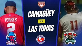 Camagüey vs Las Tunas 5to juego Serie Nacional [upl. by Aleydis]