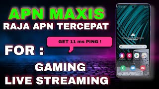 SUPER FAST 5G APN MAXIS TERCEPAT PALING LAJU 2022 [upl. by Nussbaum]