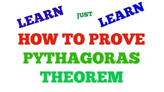 PROVE PYTHAGORAS THEOREM CLASS 10TH HINDIENGLISH [upl. by Coveney]