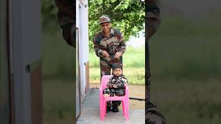 Fauji maa or Beta 🇮🇳 Ghar kab aaoge shorts army maa magic [upl. by Myrtice]