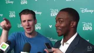 Chris Evans and Anthony Mackie [upl. by Gracie533]