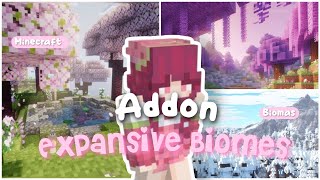 Como baixar o addon Expansive Biomes Julia99k [upl. by Ut]