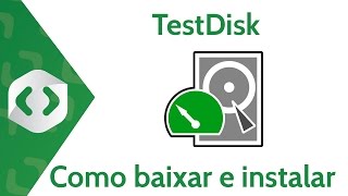 TESTDISK  COMO BAIXAR E INSTALAR [upl. by Airret]