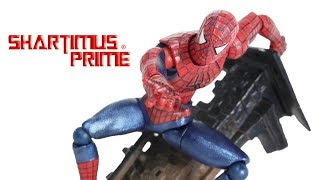 Revoltech SpiderMan 3 Movie Import Action Figure Toy Review [upl. by Lienad]