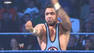 SmackDown Santino Marella amp Vladimir Kozlov vs The Corre [upl. by Esinyt106]