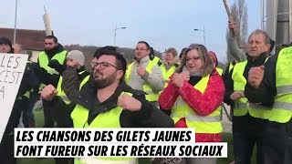 Les chansons des Gilets jaunes font fureur sur les réseaux sociaux [upl. by Eseilana]