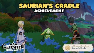 Saurians Cradle Achievement in Natlan  Genshin Impact [upl. by Arym696]