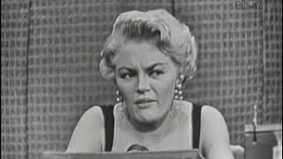 Whats My Line  Jack Paar panel Sheree North Jul 10 1955 [upl. by Ashlin]