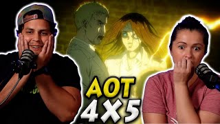 Attack on Titan 4x5 Reaction Declaration Of War  Episode 64 [upl. by Ihskaneem]