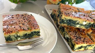 Red Lentil “Spanakopita” or “Börek” Spinach Pie❗️ You Will Fall in Love with This Recipe 😍 GF [upl. by Ramoh]