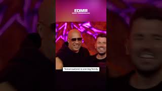 VIN DIESEL ON STAGE WITH DIMITRI VEGAS amp LIKE MIKE [upl. by Mitchiner977]