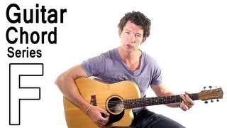 Beginner Guitar Chords 12  The F Major Barre Chord [upl. by Eversole764]