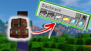 SOPHISTICATED BACKPACKS 1181 TUTORIAL COMPLETO  MINECRAFT MODS [upl. by Staford]