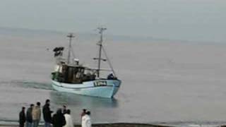 Fischerboot am Strand von Vorupør Teil 1 [upl. by Aistek797]