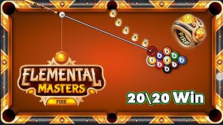 Elemental Masters FIRE Ring 🔥 20 Win 9 ball pool New 8 ball pool Quest [upl. by Bolt353]