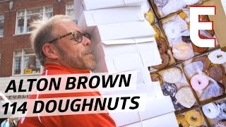 Alton Brown Gives An Emergency CallOut To Rhode Island For Doughnuts — On Tour WIth Alton Brown [upl. by Seluj]