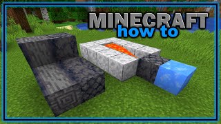 How to Find Make and Use Basalt  Easy Minecraft Tutorial [upl. by Nnyledam516]