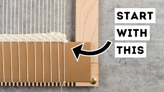 How I start EVERY weaving [upl. by Treva]