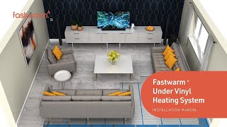 Fastwarm Under Vinyl Electric Underfloor Heating Install Guide [upl. by Halilak654]