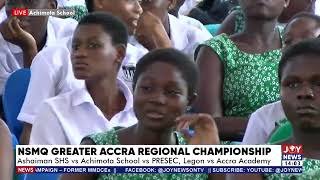 NSMQ Greater Accra Regional Championship Presec Legon defeats Accra Aca Ashaiman SHS and Achimota [upl. by Darya]