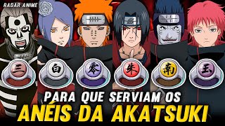 O REAL SIGNIFICADO DE CADA ANEL DA AKATSUKI [upl. by Ykcor]