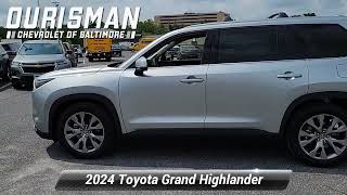 Used 2024 Toyota Grand Highlander Limited Baltimore MD 381810A [upl. by Fawnia]