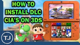 How To Install DLC CIAs For 3DS Games [upl. by Atikin]