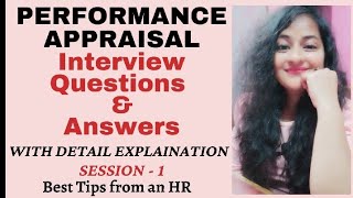 Performance Appraisal Interview Questions and Answers performanceappraisal hr readytogetupdate [upl. by Glyn298]