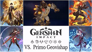 Genshin Impact  Primo Geovishap Boss World Level 8 [upl. by Renny]