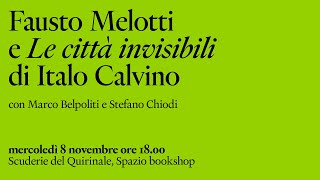 Fausto Melotti e le Città invisibili di Italo Calvino [upl. by Wehner234]