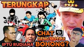 Iptu Rudiana Dinilai Berbohong Mabes Polri Ungkap Chat BBM quotGengquot Motor dan 7 Poin Toni RM Reaction [upl. by Herold706]