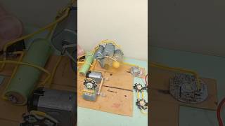 ELECTRONIC CIRCUIT OF LED HPL DIMMER MACHINE AND MINI GENERATOR PROTOTYPE USING DC MOTOR [upl. by Eamon95]