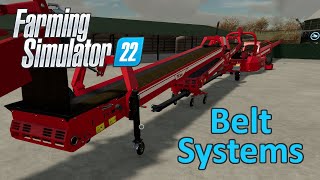 Farming Simulator 22 Tutorial  Belt Systems [upl. by Eerased]